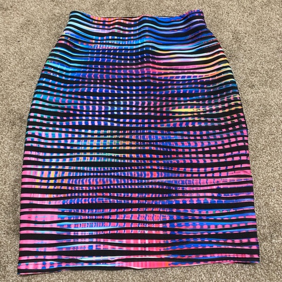Joseph Ribkoff Dresses & Skirts - Joseph Ribkoff Multi-Color Stretch Pencil Skirt
